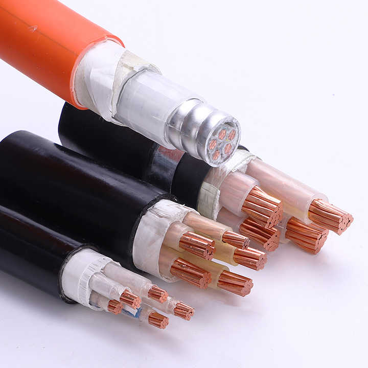 yjv22电力电缆ZBN-YJV22-5X4 阻燃b级耐火铠装电缆