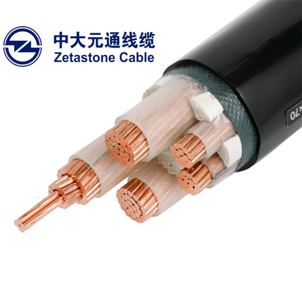 耐火电缆生产厂家 批发 ZN-YJV3X120+2X70 yjv阻燃电缆